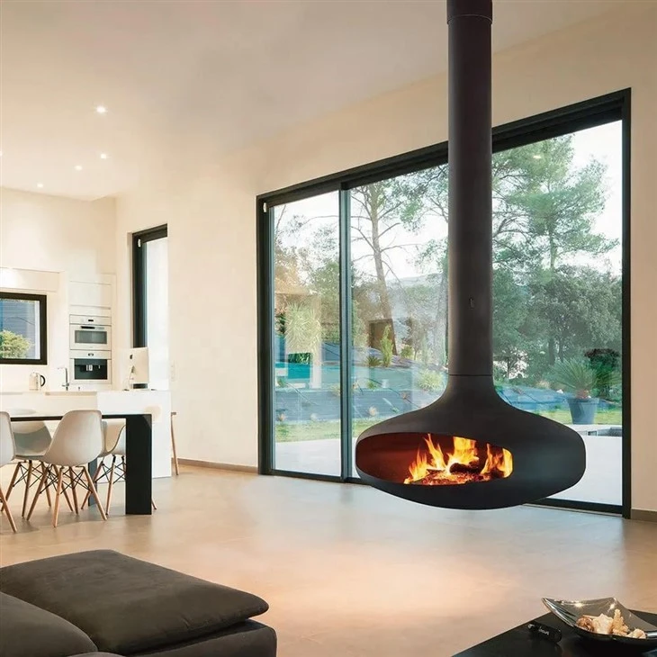 2023 New Ceiling Mounted Fireplace