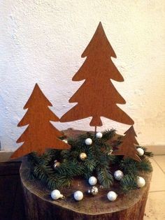 Modern Garden Decor Large Rusted Sculpture