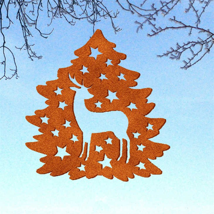 Outdoor Customization Insert Corten Steel Metal Craft