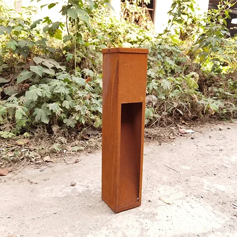 Cylinder Outdoor Lamp Box Bollard Light